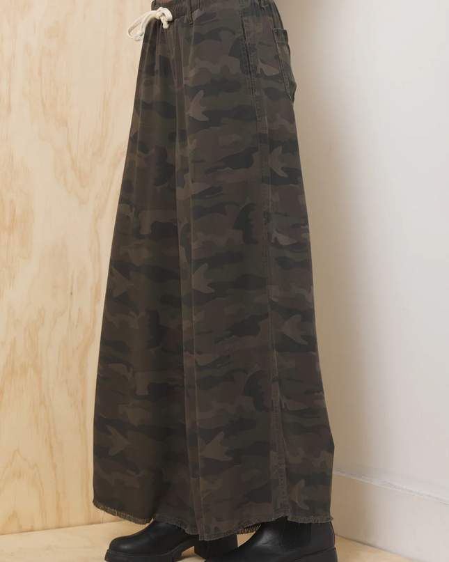 Camo Tencel Wide Leg Pant - Shop Simply Apparel