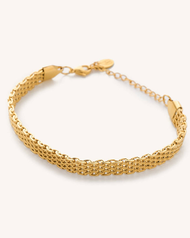 Waterproof Gold Watch Band Bracelet - Shop Simply Apparel
