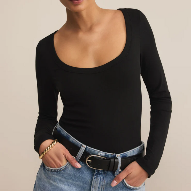 Z Supply scoop neck top