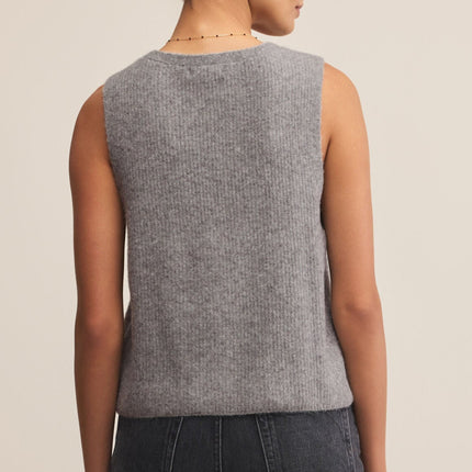 Medium Heather Grey Bryce Sweater Vest