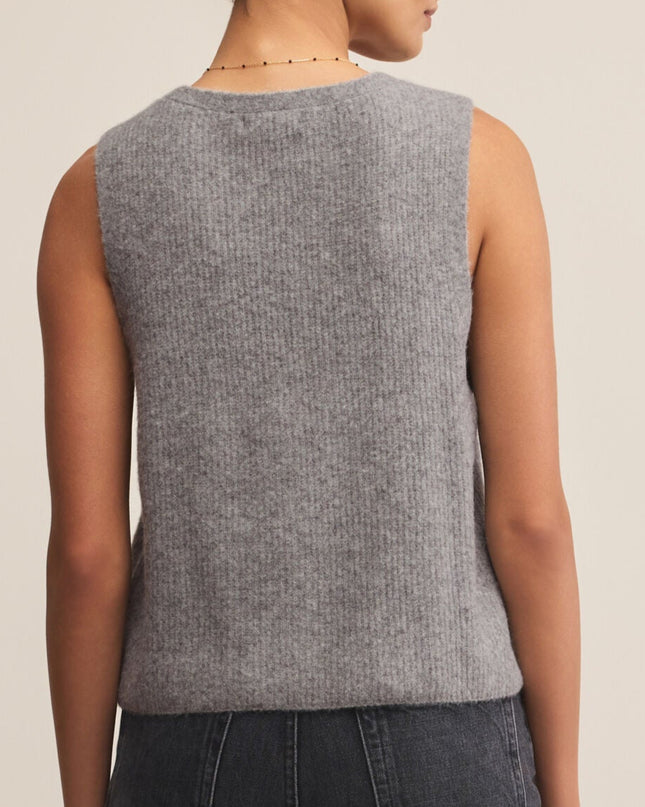 Medium Heather Grey Bryce Sweater Vest