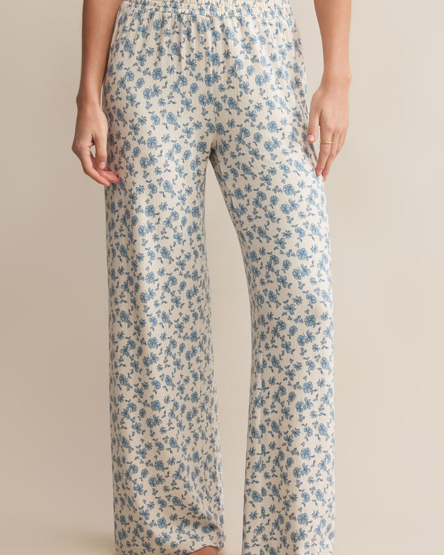 Dawn Smocked Ditsy Floral Pajama Pant - Shop Simply Apparel