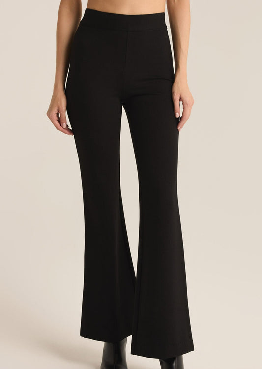 Z Supply Do It All Black Flare Pant