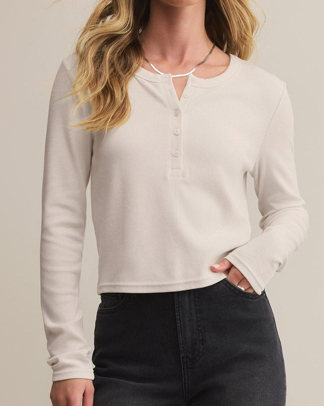 Crystal Ferris Henley Top