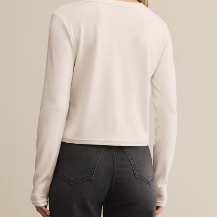 Crystal Ferris Henley Top - Shop Simply Apparel