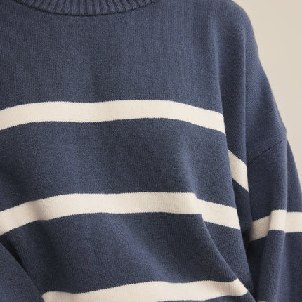 Storm Cloud Jordane Striped Sweater