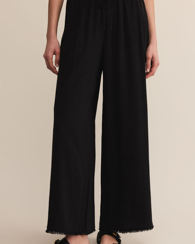 Black Soren Linen Pant