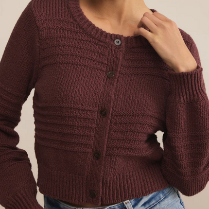 Sandalwood Between The Lines Cardigan