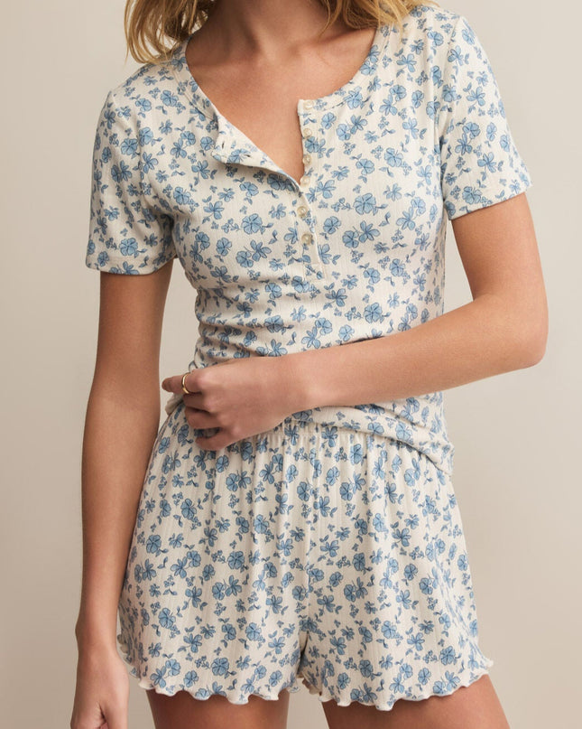 Amour Ditsy Floral Pajama Short - Shop Simply Apparel