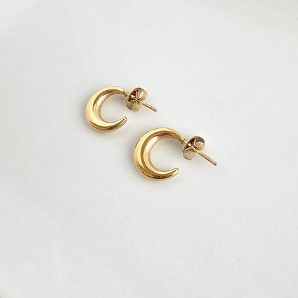 Mini Gold Luxe Selena Hoops