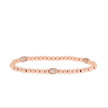 Rose Gold Stretch Bracelet
