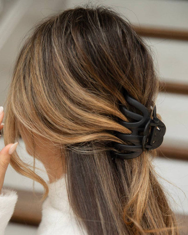 Black Extra Large Hair Clip