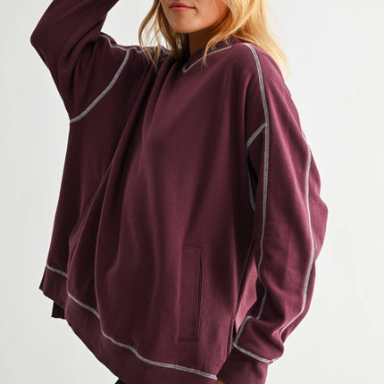 Stitchline Boxy Sweatshirt - Shop Simply Apparel