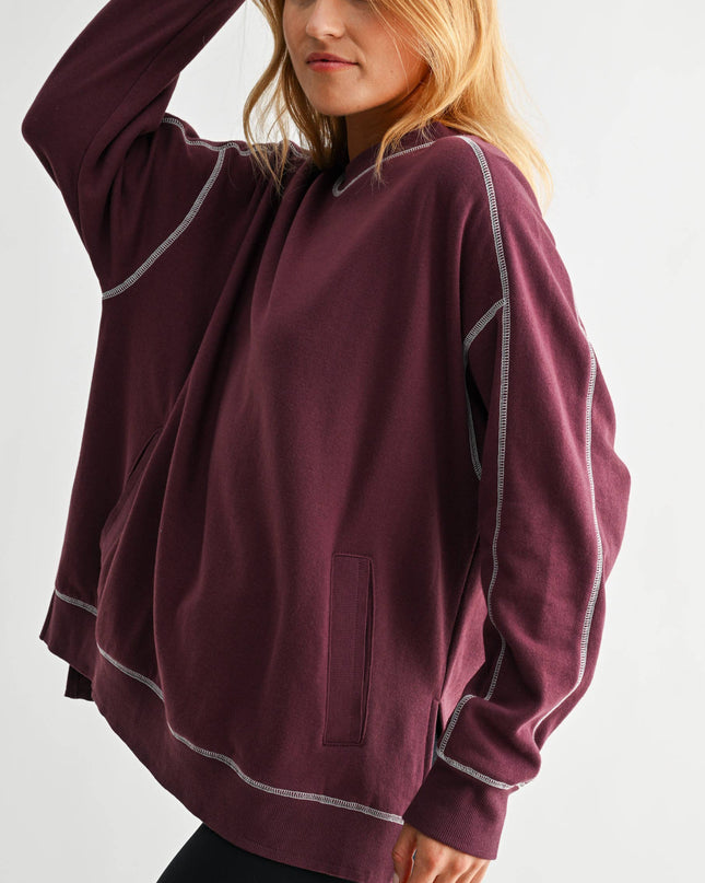 Stitchline Boxy Sweatshirt - Shop Simply Apparel