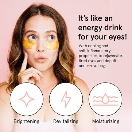 Gold Energizing Under Eye Masks (24 pairs) - Shop Simply Apparel