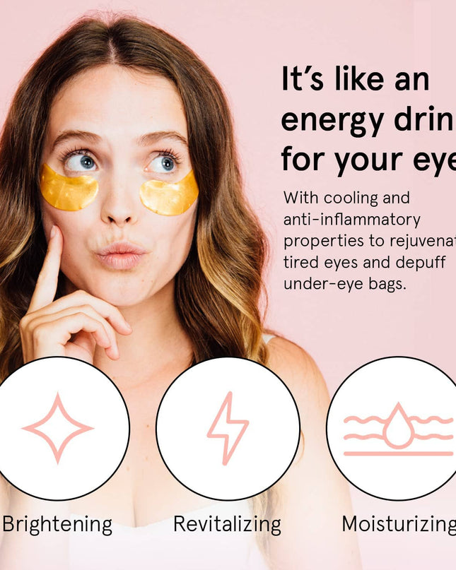 Gold Energizing Under Eye Masks (24 pairs) - Shop Simply Apparel