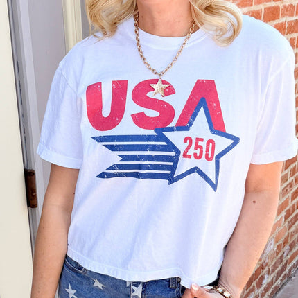 USA 250 graphic tshirt