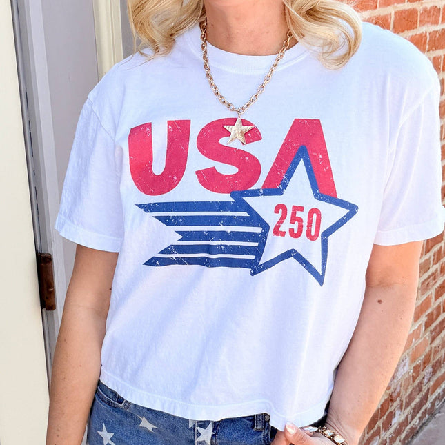USA 250 graphic tshirt