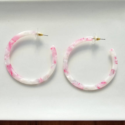 Cherry Blossom Cameron Hoops