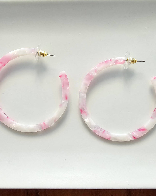 Cherry Blossom Cameron Hoops