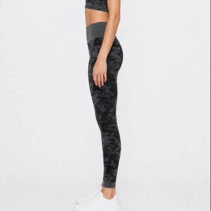Dark Grey High-Waisted Leggings