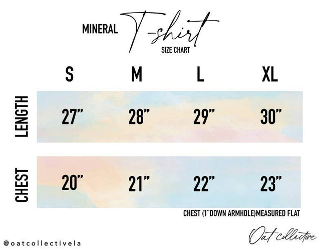 EAST COAST Cream Mineral Washed Graphic Top - Shop Simply Apparel