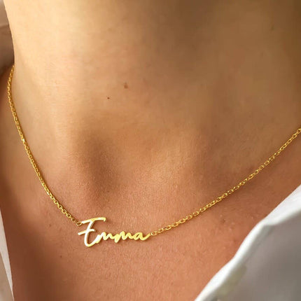 Custom Script Name Necklace