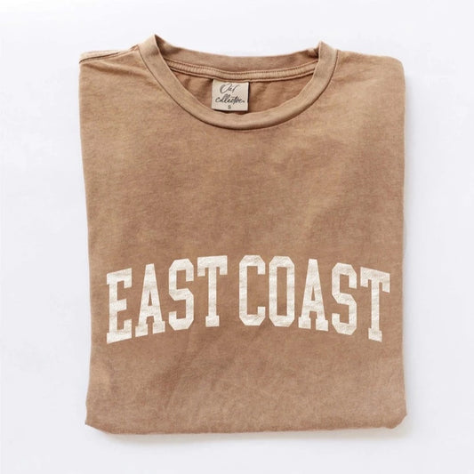 East Coast Mineral Washed Graphic Tee