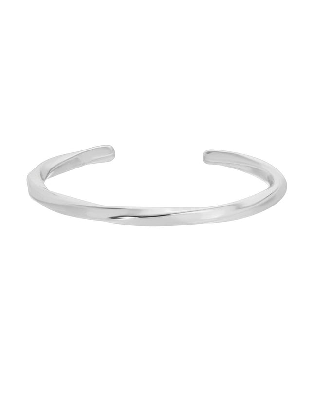 Silver Delicate Adjustable Twist Ring - Shop Simply Apparel