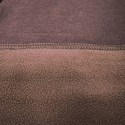Brown Fleece Lined Thermal Leggings