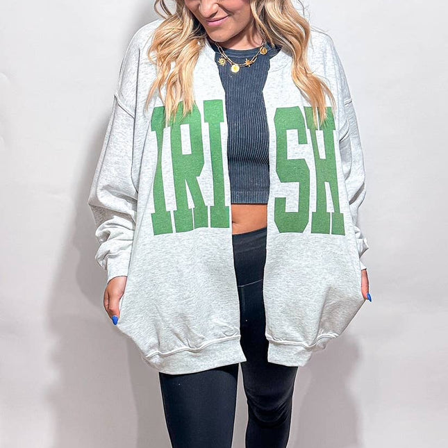 Irish Fleece Cardigan