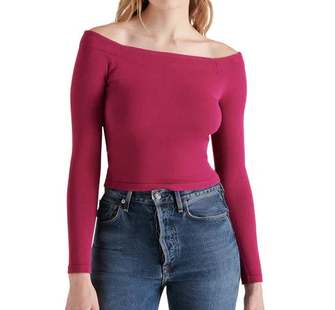 Steve Madden Forest Berry Ressi Sweater - Shop Simply Apparel