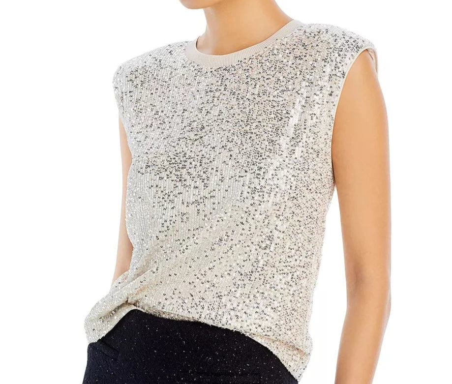 Sequin Muscle Tank