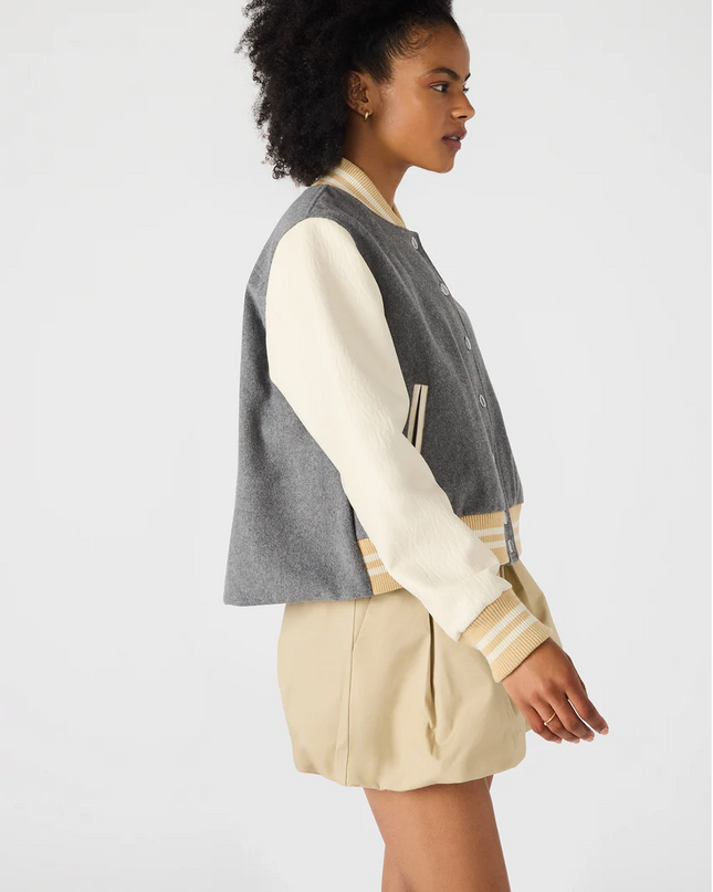 Heather Grey Rooney Jacket - Shop Simply Apparel
