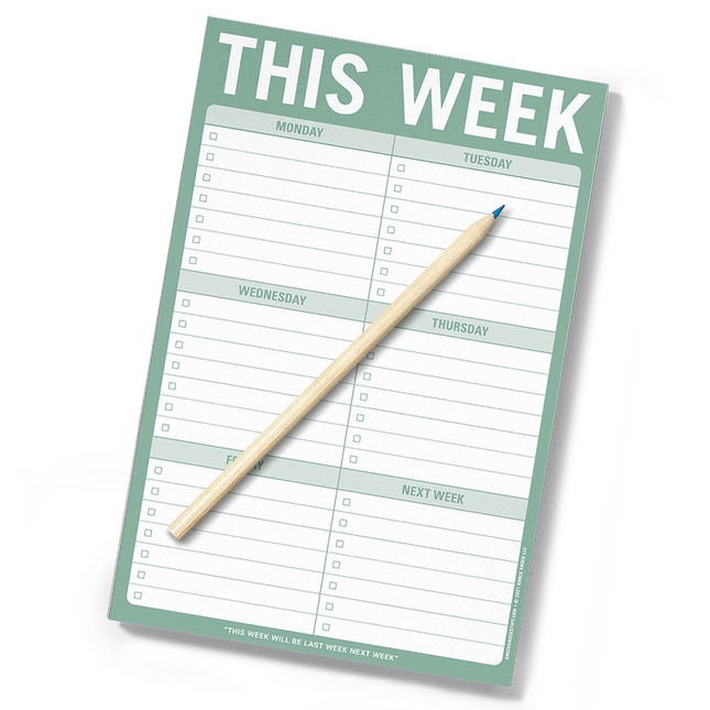This Week Pad - Shop Simply Apparel