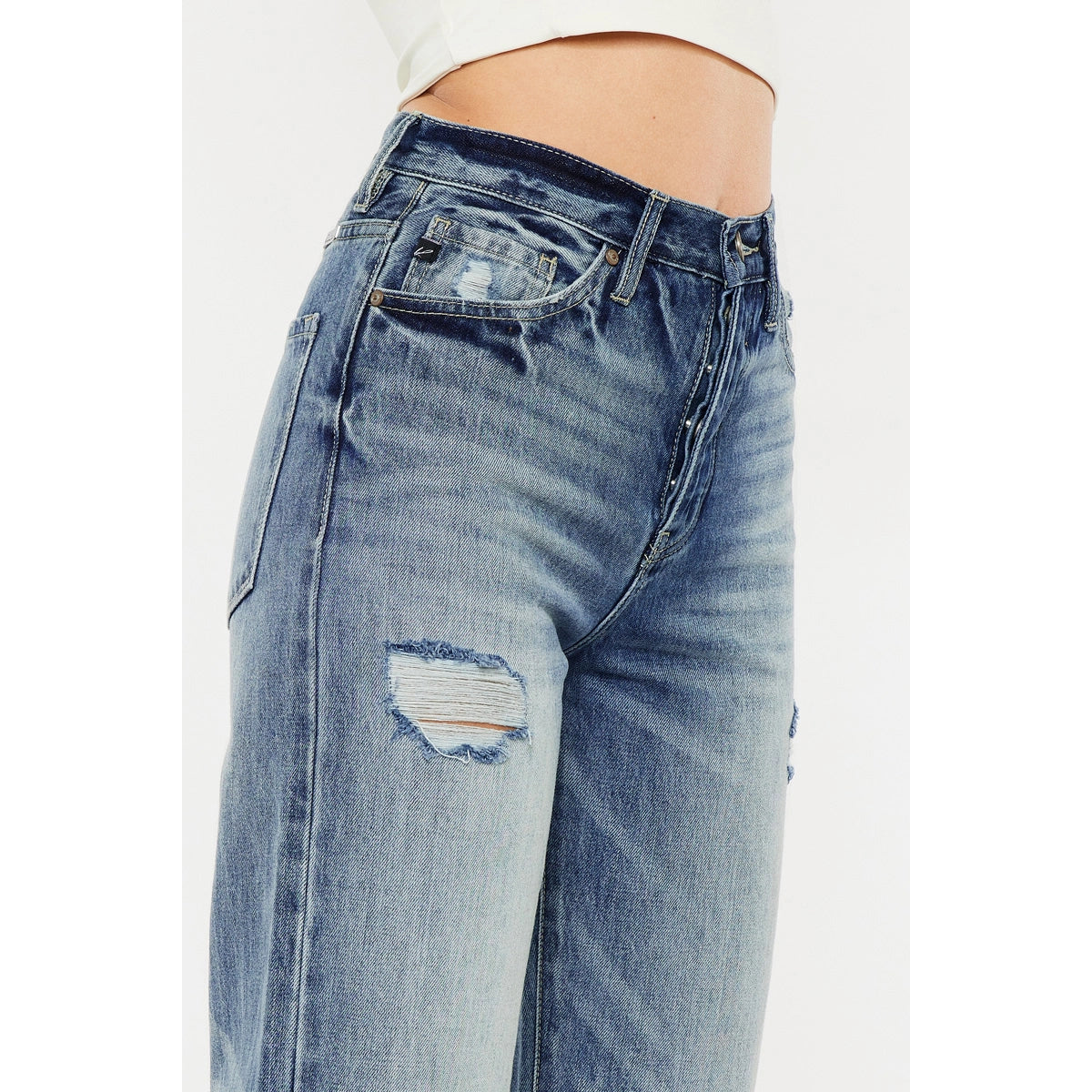 High Rise 90's Flare Jeans