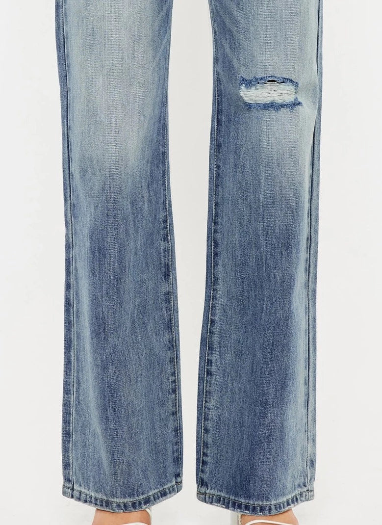 High Rise 90's Flare Jeans