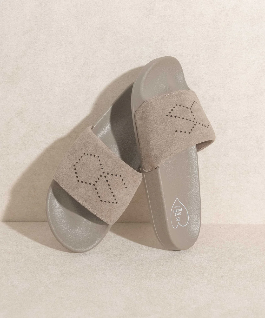 Grey Journey Perforated Slides