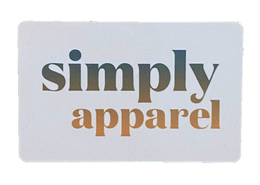Simply Apparel Gift Card